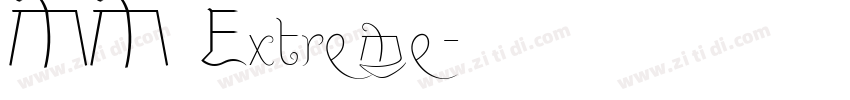 MM Extreme字体转换